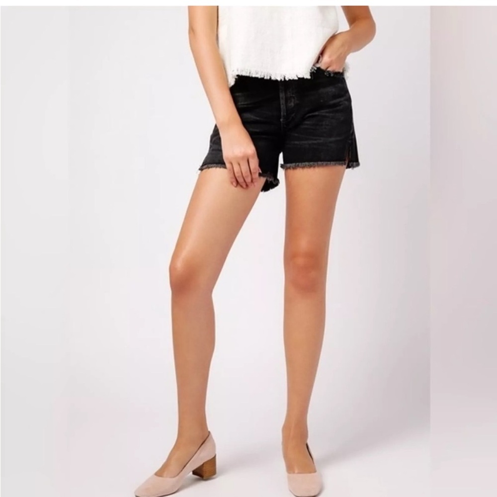 Citizens of humanity Nikki high rise denim shorts